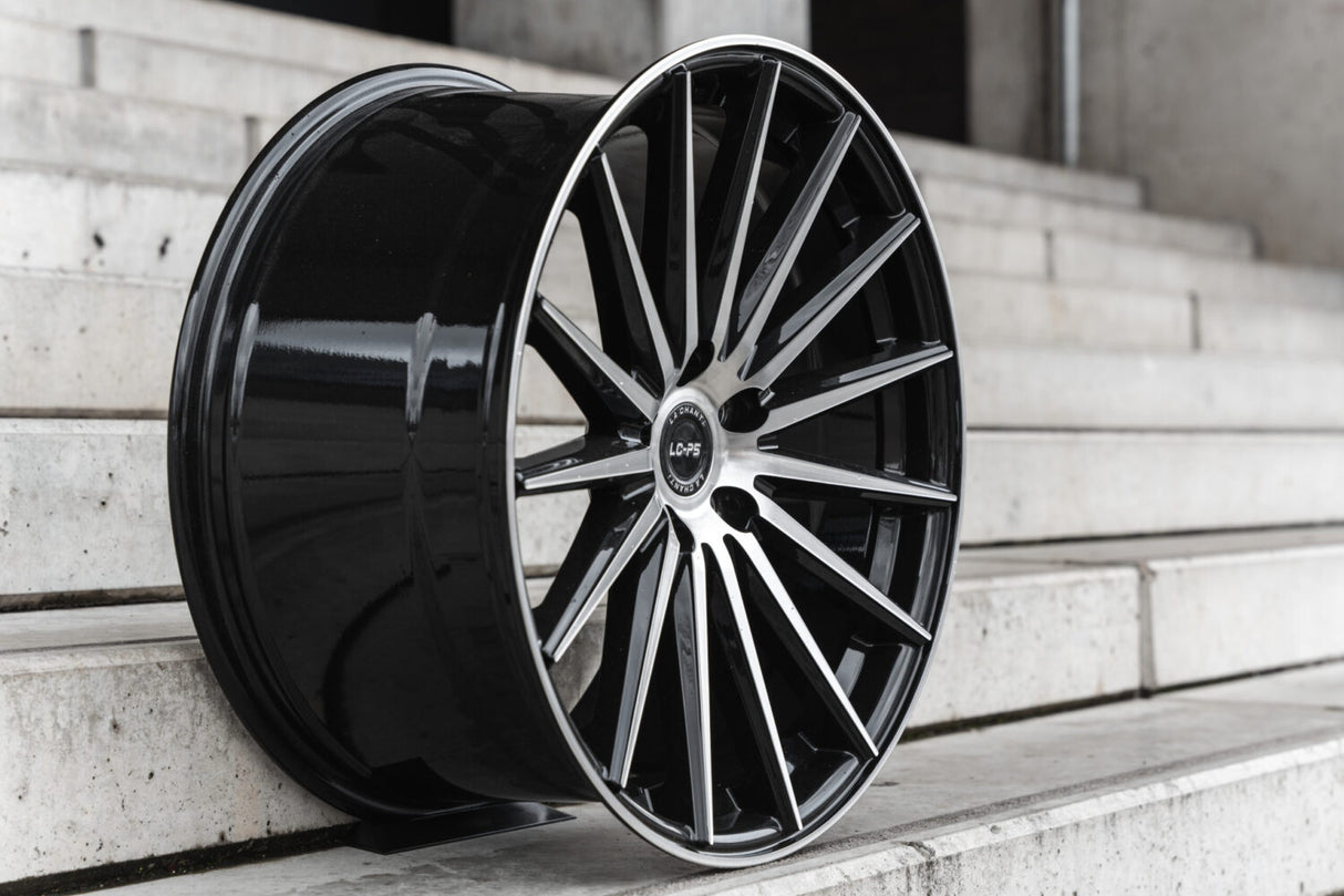 La Chanti LC-P5 9,5J x 19 Zoll 5x112 ET45 Machined Black