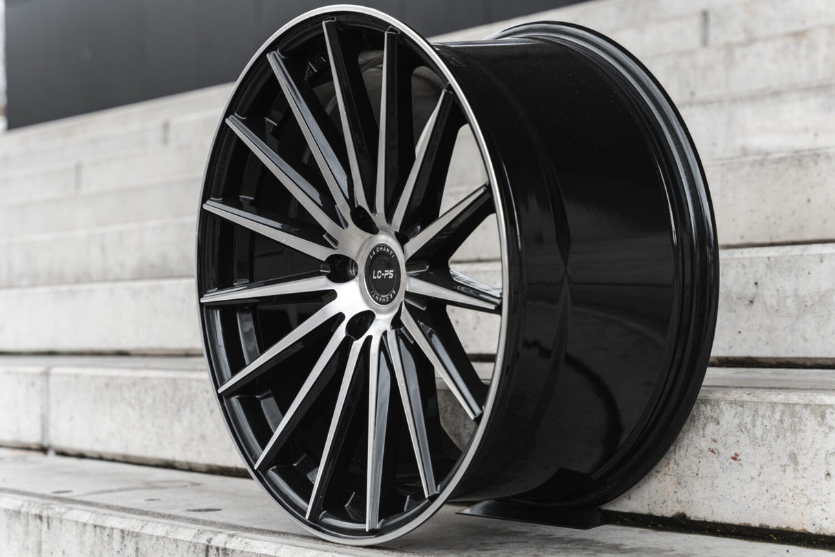 La Chanti LC-P5 9,5J x 19 Zoll 5x112 ET45 Machined Black