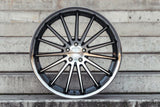 La Chanti LC-P12 10,5J x 20 Zoll 5x120 ET42 Machined Black – SS LIP