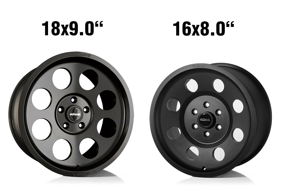 delta4x4 LegacyForged Alufelge 6x130 Schwarz Matt – Sprinter