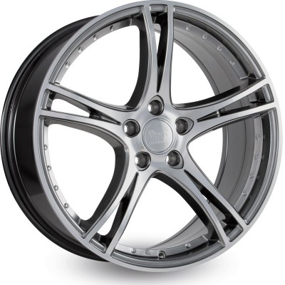MAM 10 Hyper Front Polish Alufelge 8x18 ET35 5x100/63.4
