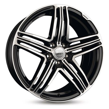 MAM 11 Black Front Polish Alufelge 8x18 ET40 5x115/70.2