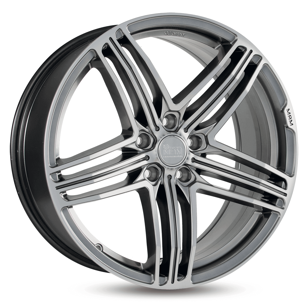 MAM 11 Hyper Front Polish Alufelge 8x18 ET42 5x114.3/72.6
