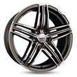 MAM 11 Titan Grey Front Polish Alufelge 8x18 ET42 5x112/66.5