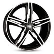 MAM A1 Black Front Polish Alufelge 8x18 ET30 5x112/66.5