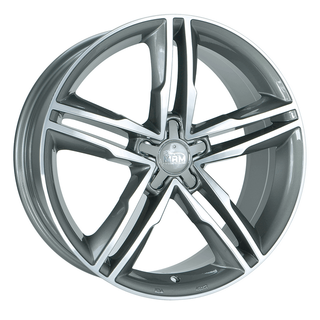 MAM A1 Palladium Front Polish Alufelge 8x19 ET30 5x112/66.5
