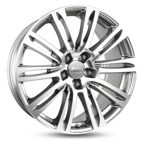 MAM A4 Hyper Front Polish Alufelge 7x16 ET38 5x108/72.6