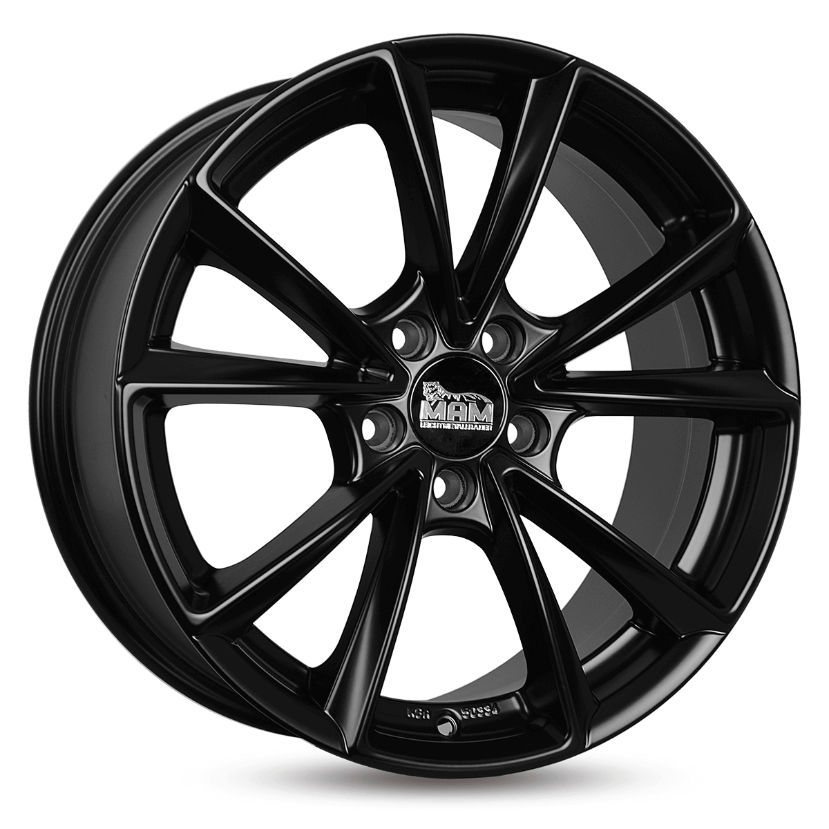 MAM A5 Matt Black Painted Alufelge 8.5x20 ET30 5x112/66.6