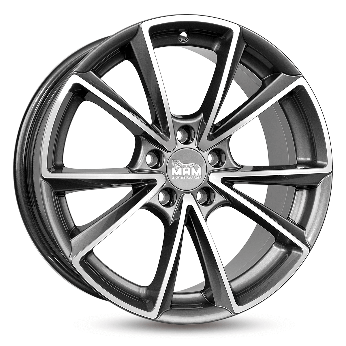 MAM A5 Palladium Front Polish Alufelge 8.5x20 ET30 5x112/66.6