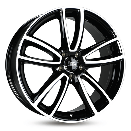 MAM A7 Black Front Polish Alufelge 8x18 ET35 5x112/66.6