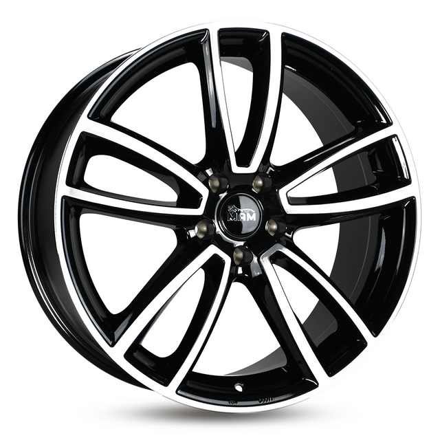 MAM A7 Black Front Polish Alufelge 8x18 ET35 5x112/66.6