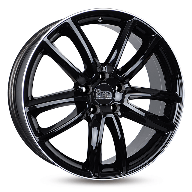 MAM A7 Black Lip Polish Alufelge 8.5x20 ET45 5x112/66.6