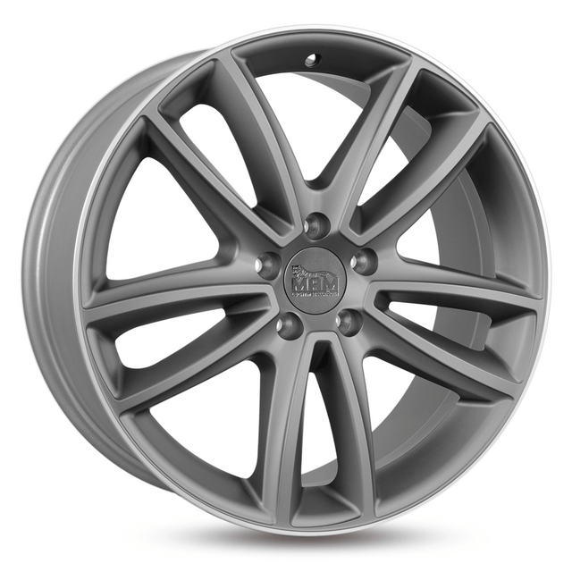 MAM A7 Titan Grey Lip Polish Alufelge 8.5x20 ET45 5x112/66.6