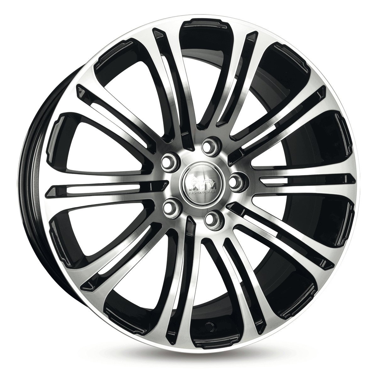 MAM B1 Black Front Polish Alufelge 8x17 ET45 5x120/72.6