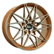 MAM B2 Acid Orange Front Polish Alufelge 8.5x20 ET35 5x120/72.6