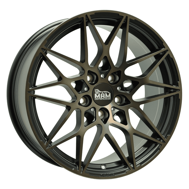 MAM B2 Matt Black Bronze Alufelge 8x18 ET35 5x120/72.6