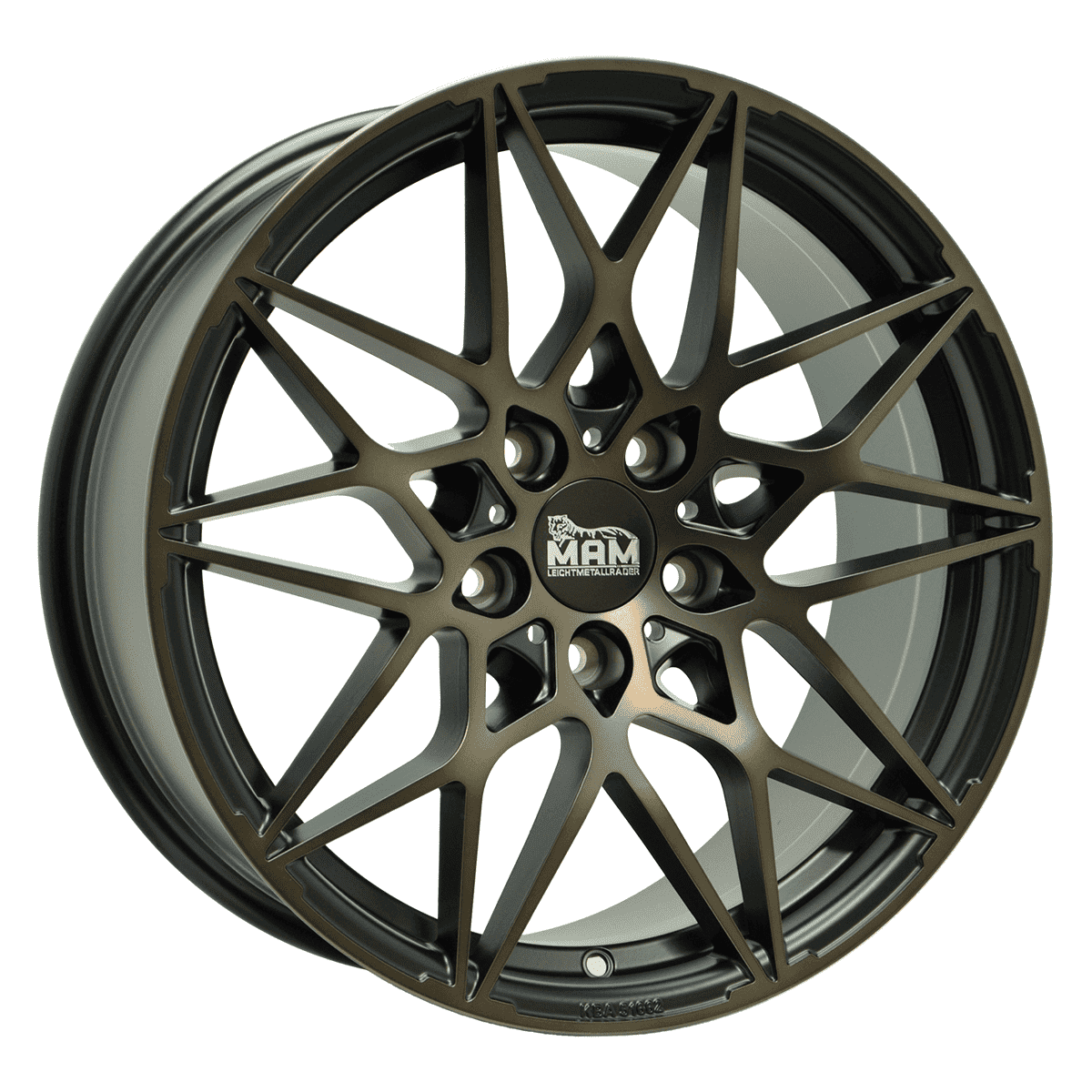 MAM B2 Matt Black Bronze Alufelge 8.5x20 ET30 5x112/72.6