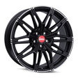 MAM B3N Matt Black Lip Polish Alufelge 8.5x19 ET35 5x120/72.6