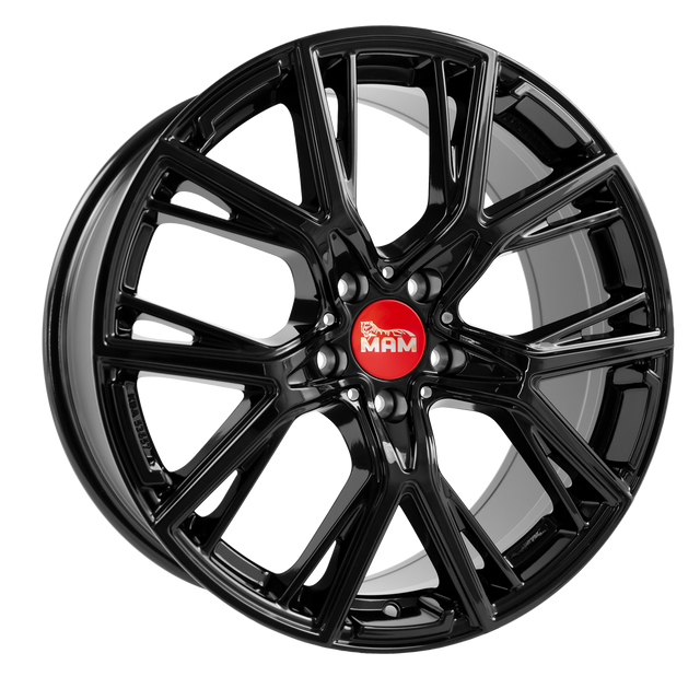 MAM B4 Black Painted Alufelge 8.5x19 ET45 5x112/72.6
