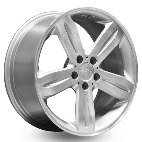 MAM D1 Silver Front Polish Alufelge 8x17 ET35 5x112/66.6