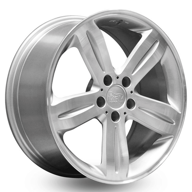 MAM D1 Silver Front Polish Alufelge 8x17 ET35 5x112/66.6