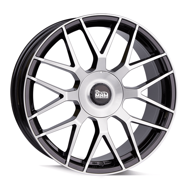 MAM GT1 Black Front Polish Alufelge 8.5x19 ET45 5x112/66.6