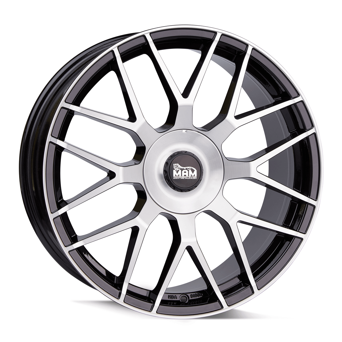 MAM GT1 Black Front Polish Alufelge 8.5x20 ET45 5x112/66.6