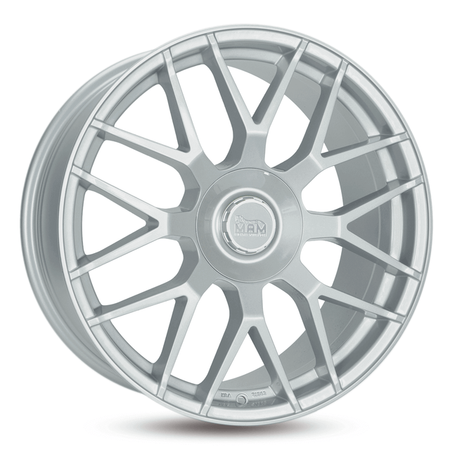 MAM GT1 Silver Painted Alufelge 8x18 ET30 5x112/66.6