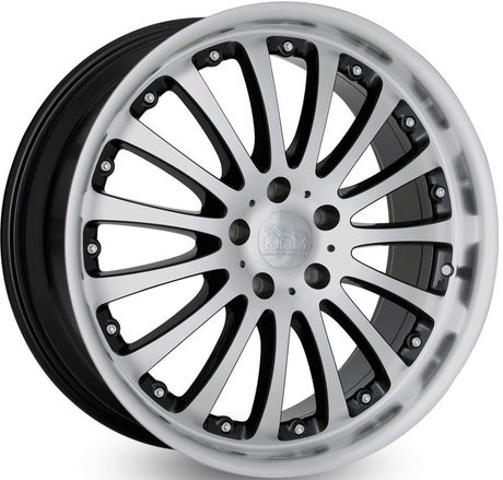 MAM MT2 Black Front Polish Alufelge 8.5x18 ET30 5x112/72.6