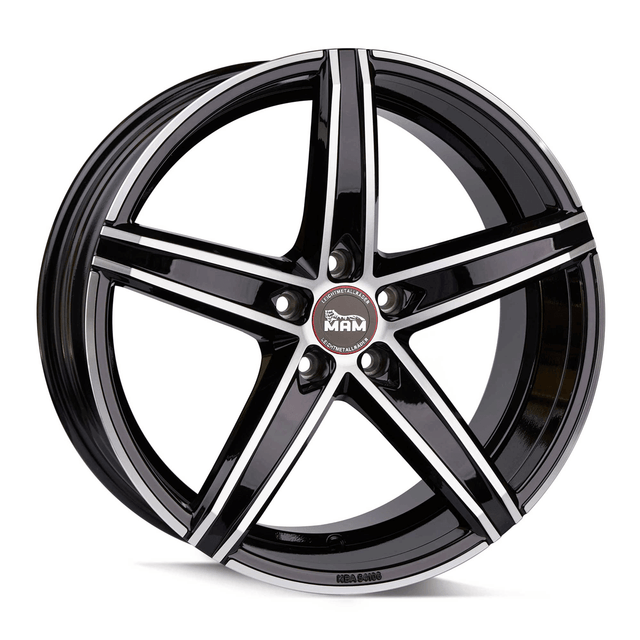 MAM OX-18 Black Front Polish Alufelge 8.5x19 ET30 5x112/66.6