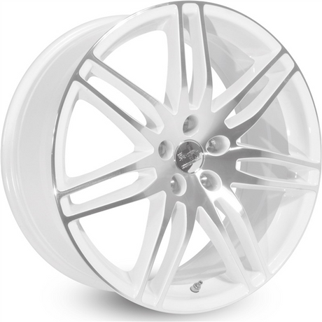 MAM RS1 White Front Polish Alufelge 8.5x19 ET30 5x112/72.6