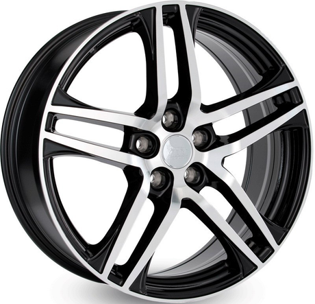 MAM RS2 Black Front Polish Alufelge 7.5x17 ET45 5x114.3/72.6