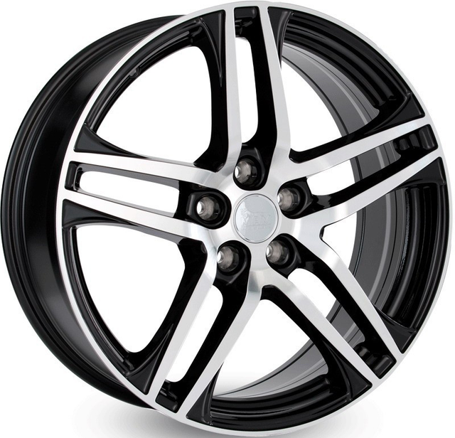 MAM RS2 Black Front Polish Alufelge 7.5x17 ET45 5x114.3/72.6