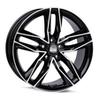 MAM RS3 Black Front Polish Alufelge 8x18 ET30 5x112/66.6