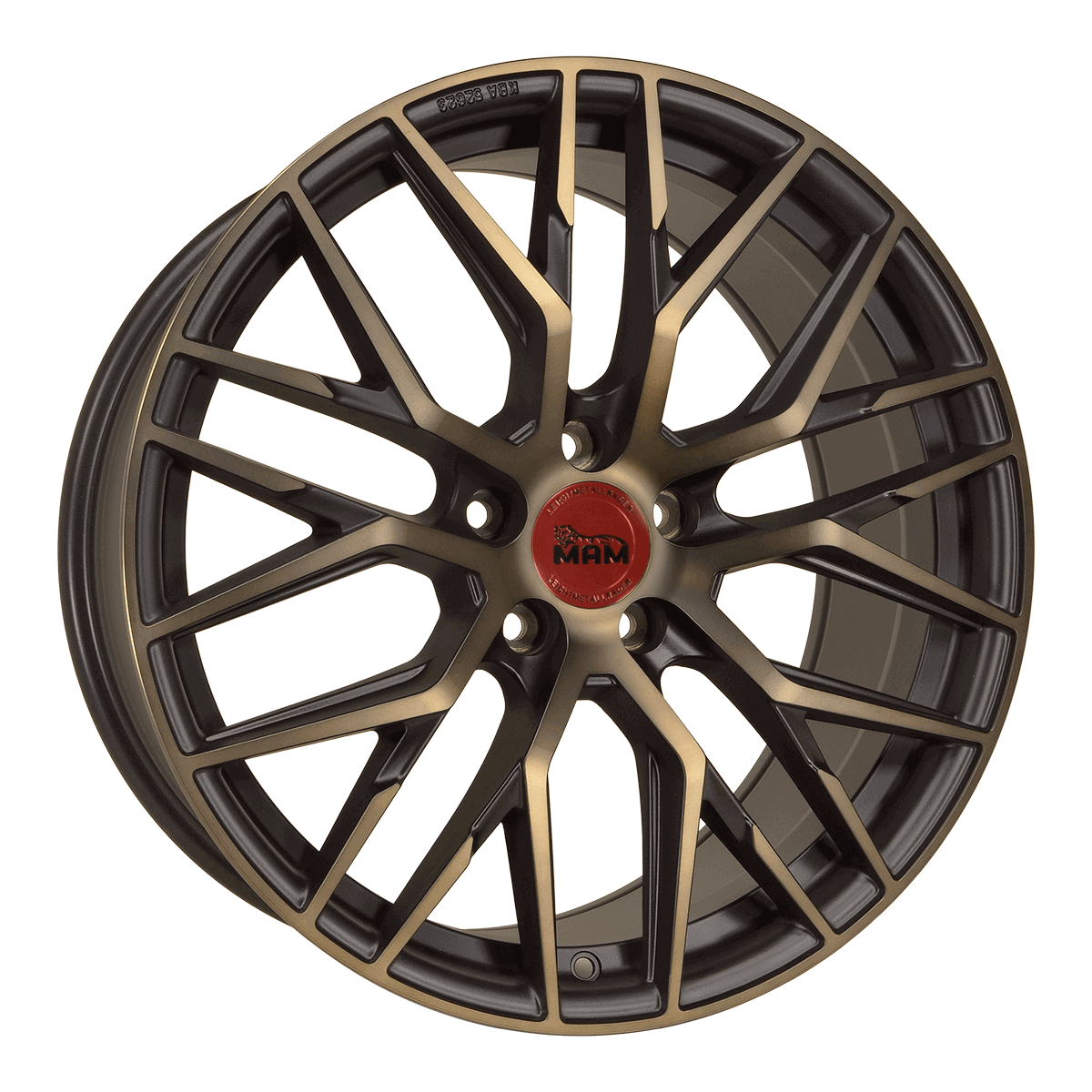 MAM RS4 Black Edition Alufelge 8.5x19 ET45 5x112/72.6