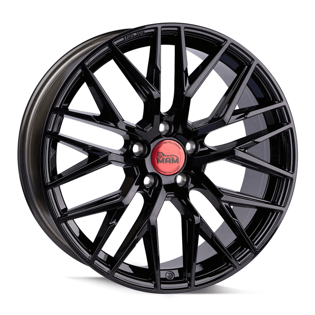 MAM RS4 Black Painted Alufelge 8x18 ET45 5x112/72.6