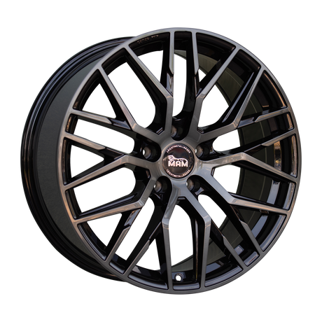 MAM RS4 Gun Metal Brushed Alufelge 8x18 ET35 5x120/72.6