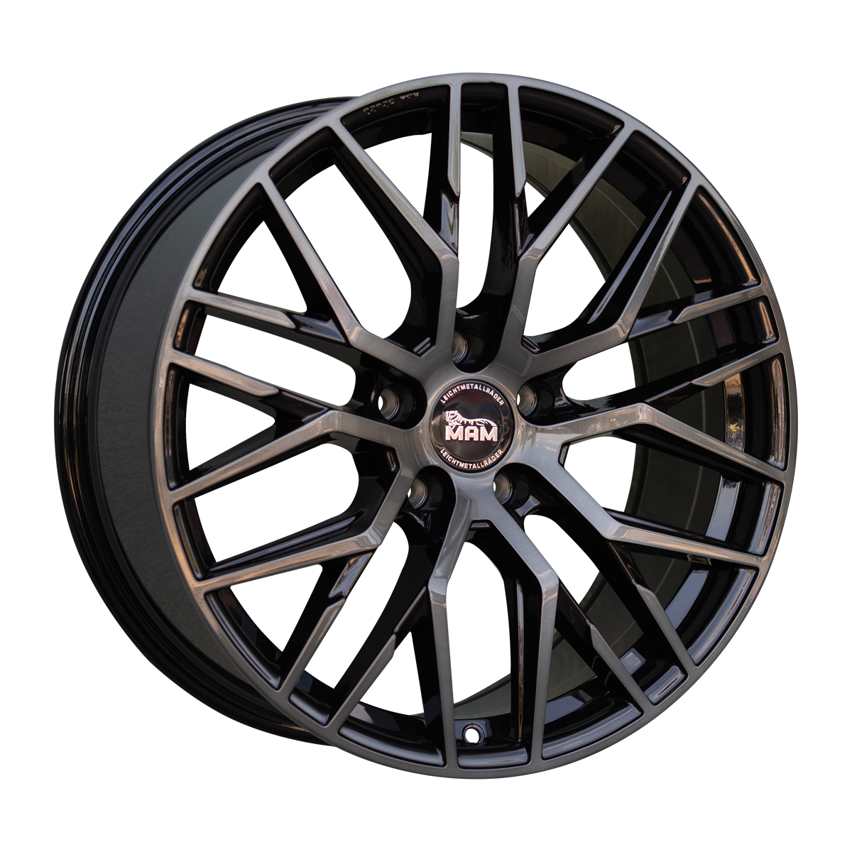 MAM RS4 Gun Metal Brushed Alufelge 8.5x19 ET30 5x112/72.6