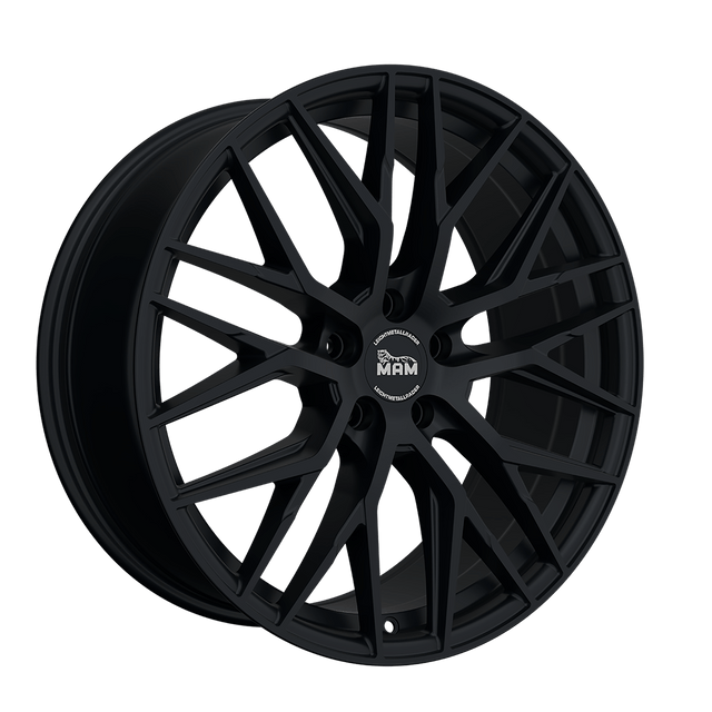 MAM RS4 Matt Black Painted Alufelge 8x18 ET45 5x108/72.6