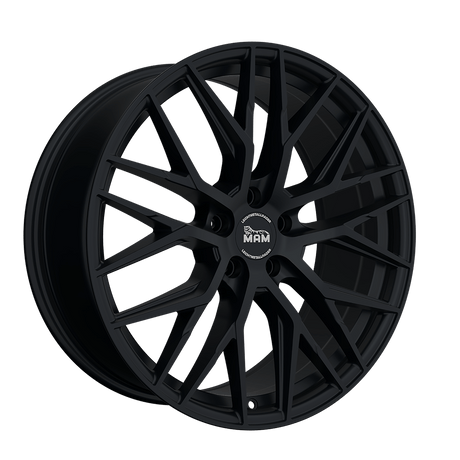 MAM RS4 Matt Black Painted Alufelge 8x18 ET45 5x112/72.6