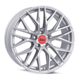 MAM RS4 Matt Silver Painted Alufelge 8x18 ET30 5x112/72.6