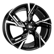 MAM RS5 Black Front Polish Alufelge 7x16 ET38 5x114.3/72.6