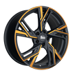 MAM RS5 Matt Black Front Copper Alufelge 8x18 ET38 5x100/63.4