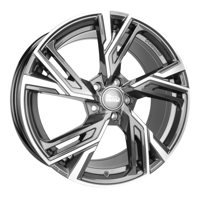 MAM RS5 Palladium Front Polish Alufelge 8.5x20 ET35 5x114.3/72.6