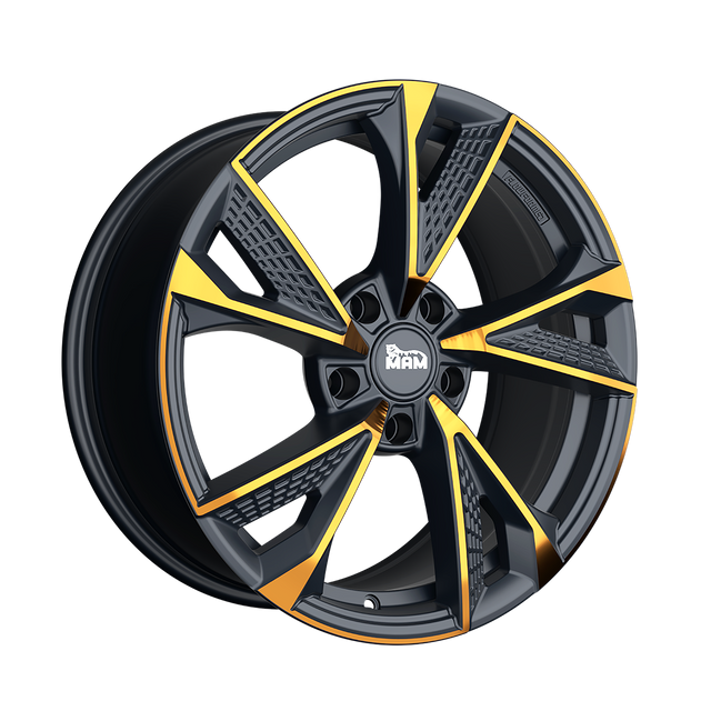 MAM RS6 Matt Black Front Copper Alufelge 8x18 ET30 5x114.3/72.6