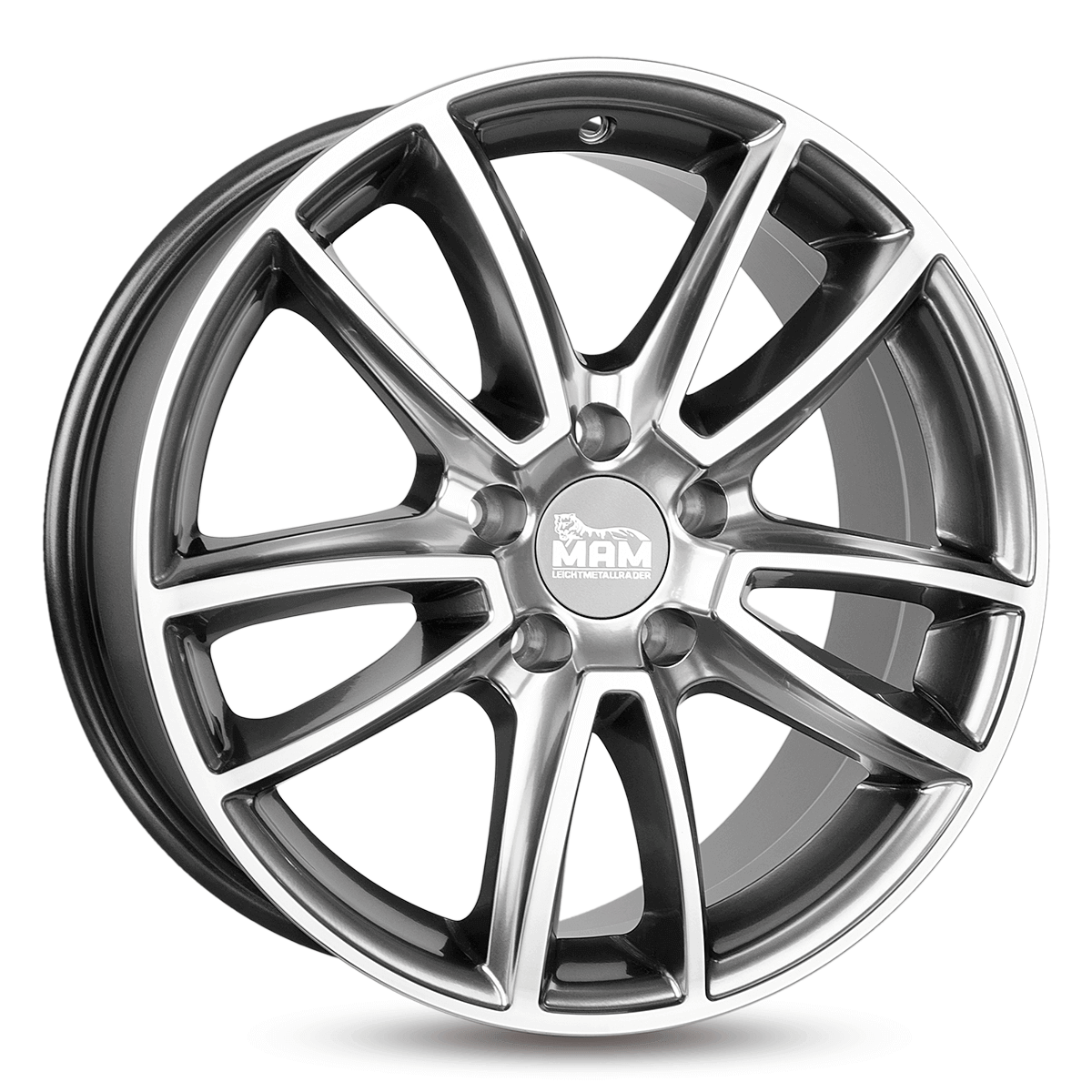 MAM S1 Hyper Front Polish Alufelge 9x20 ET50 5x120/65.1