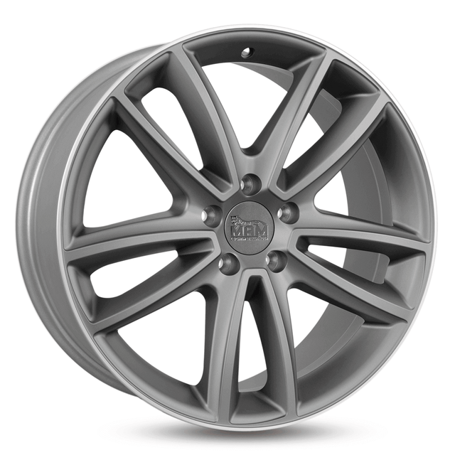 MAM S1 Titan Grey Lip Polish Alufelge 9x20 ET50 5x120/65.1
