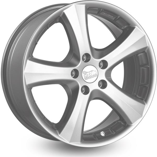 MAM W1 Hyper Silver Alufelge 7.5x17 ET37 4x100/63.4