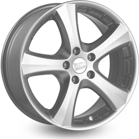 MAM W1 Hyper Silver Alufelge 7.5x17 ET37 4x100/63.4