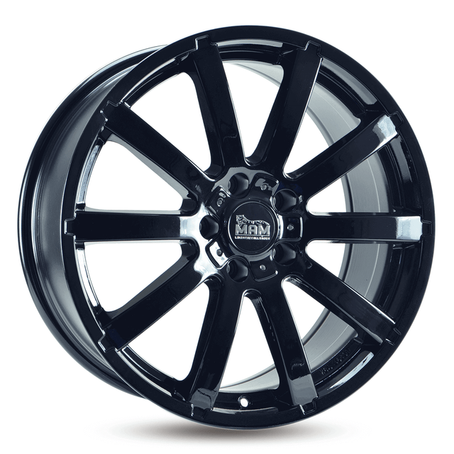 MAM W3 Black Painted Alufelge 6x15 ET45 5x112/66.5